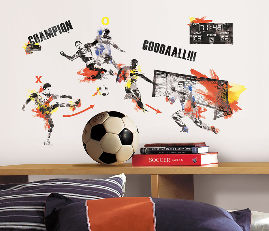 Soccer Player Roomset