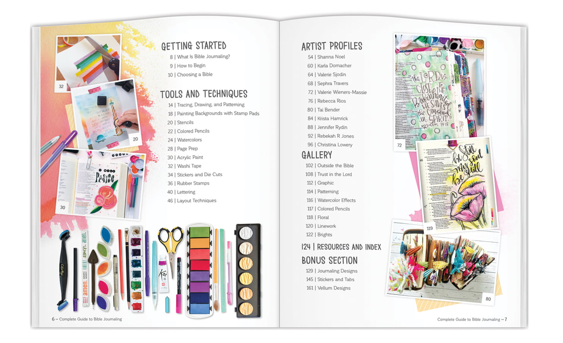 Bible Journaling TOC