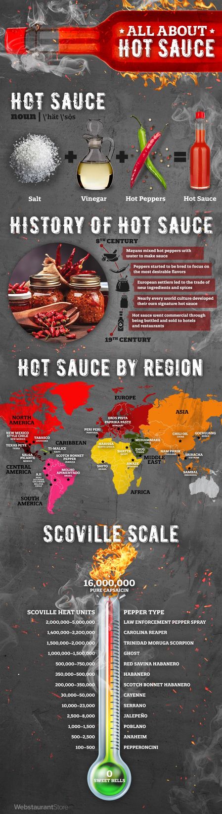 Hot Sauce infographic