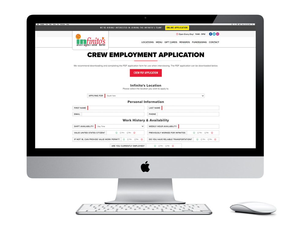 Online Application
