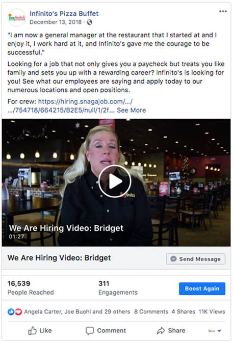 Hiring Video Facebook