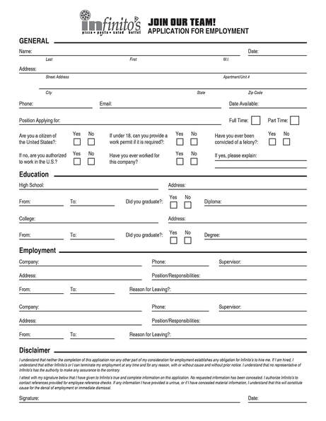 Crew Application