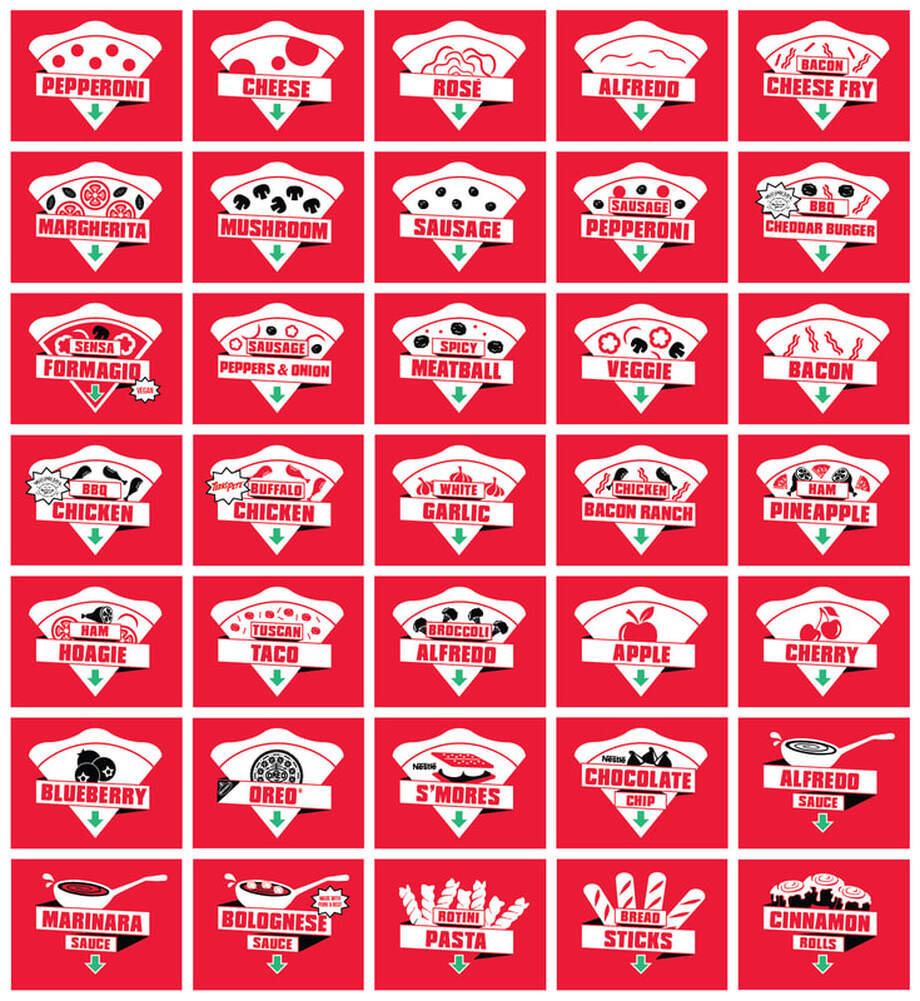 Pizza Labels