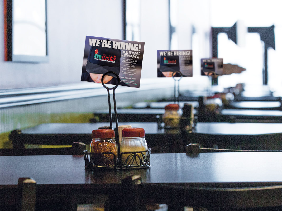 Hiring Table Cards